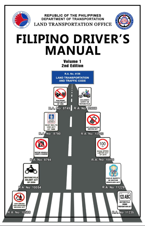 Filipino Driver's Manual Vol. 1