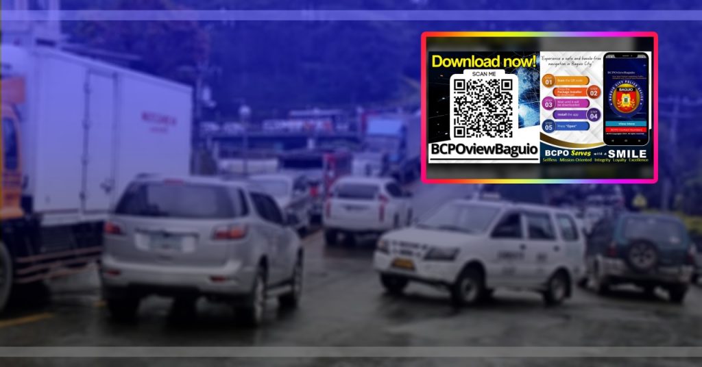 baguio city traffic app